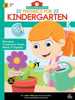 cover image of Skills for School Phonics for Kindergarten